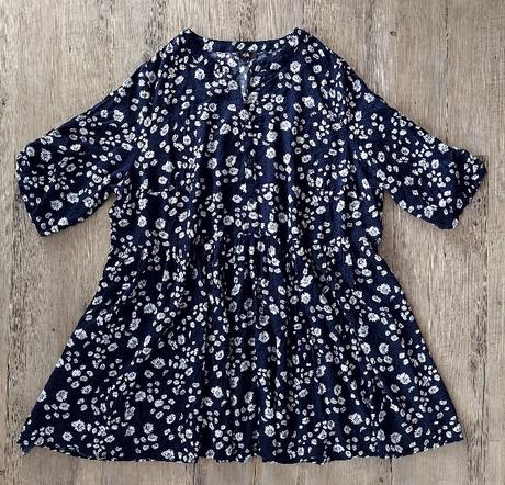 Letné šaty s margarétkami, c&a,56