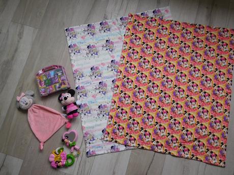 Bavlnená prikrývka pre dievčatko 2x + hračky, 