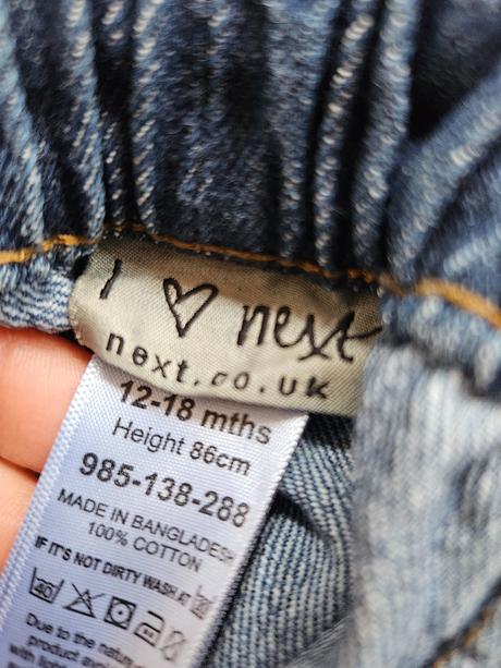 Next denimová sukňa, next,86