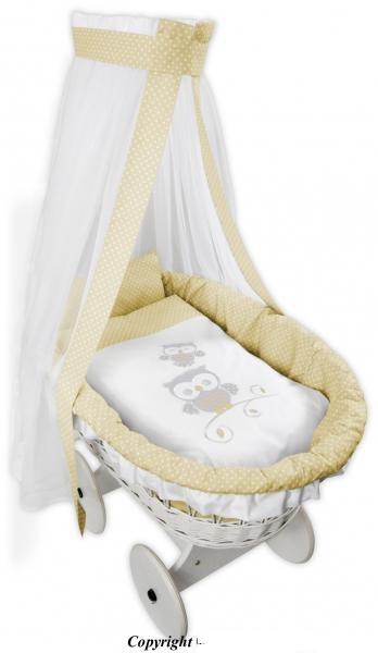 Kôš s výbavou sovička, šírka (cm): 30,dĺžka (cm): 60