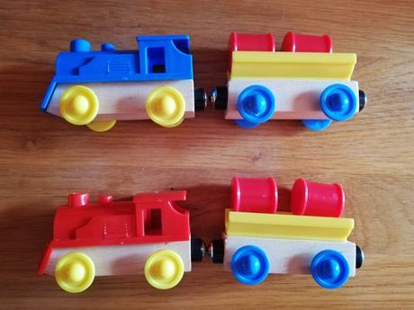 Vlaky na drev. koľaje, 