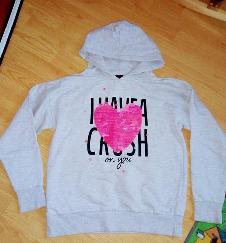 Mikina s meniacim obrázkom, kik,164