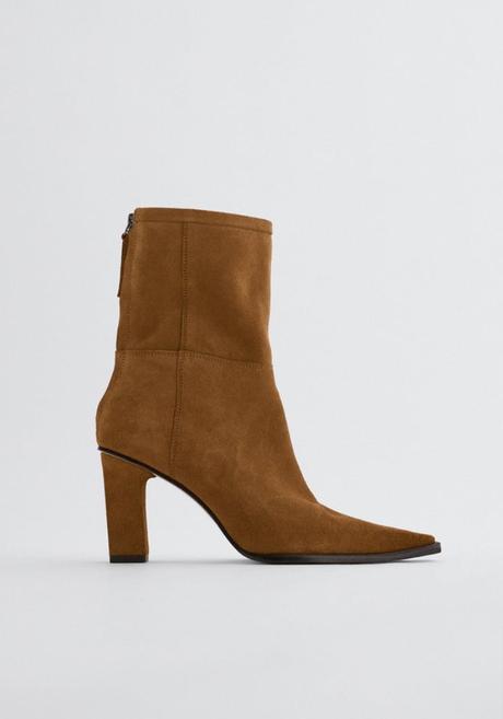 Kožené cizmy, zara,37