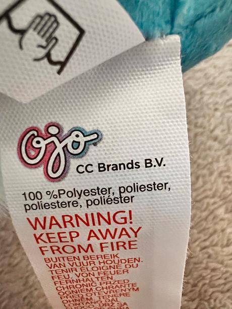 Ojo plyšové zvieratko prekvapenie v loptičke, 