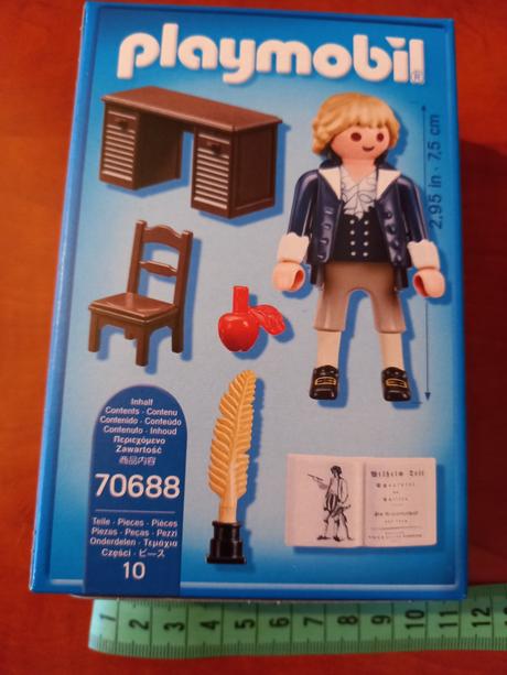 Johann christoph friedrich schiller playmobil, 