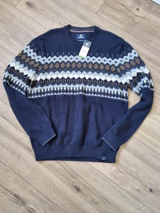 Pánsky pleteny sveter lerros xl, xl