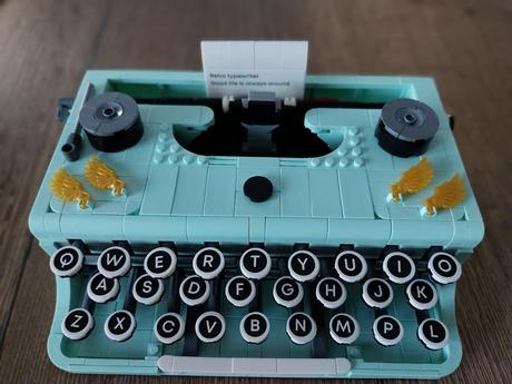 Stavebnica pisaci stroj,