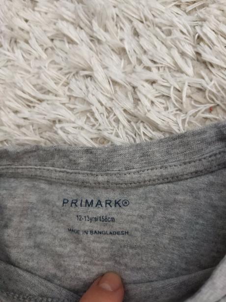 Sivý nátielník, primark,158