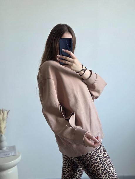Zara oversize mikina s, zara,s
