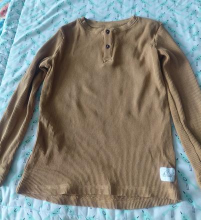 Hnedy pulover, takko,128