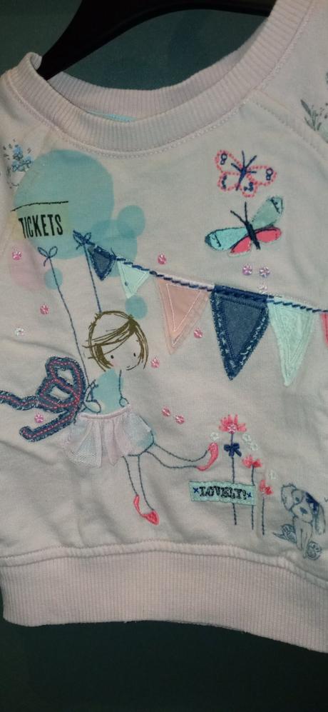 Dievčenská mikina pre bábätko 68 (3-6m) next, next,68