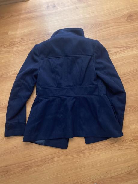 Tmavomodrý kabát f&f, f&f,36