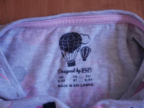 Bavlnené šaty s balónmi a slonmi, f&f,104