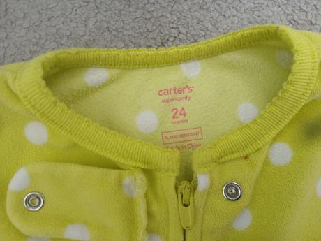 Teple flisove pyzamo 92, carter's,92