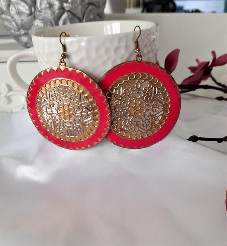 Ružové náušnice,