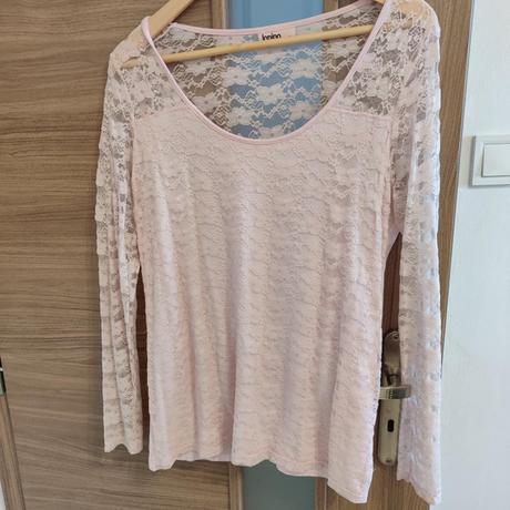 Tričko s čipkou, jane,l