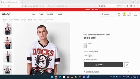 Tričko nba, dres nhl, tričko reebok, house,l / m