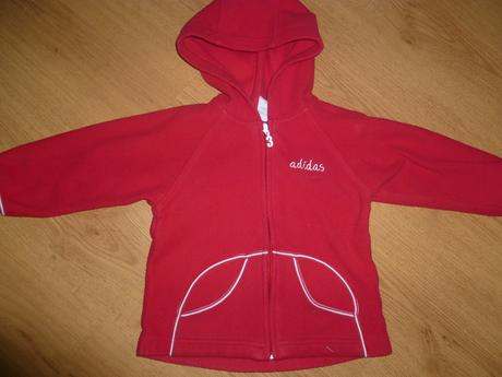 Flisová mikina, zn. adidas, adidas,92