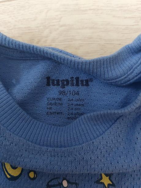 Pyžamo tenulinke, lupilu,98