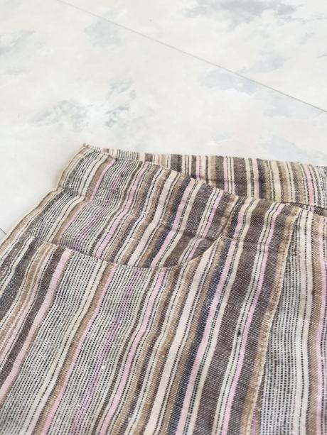 Ľanové nohavice, dorothy perkins,l