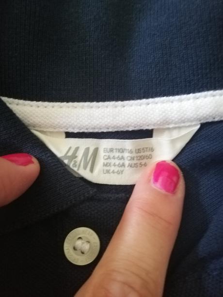 Tričko, h&m,110
