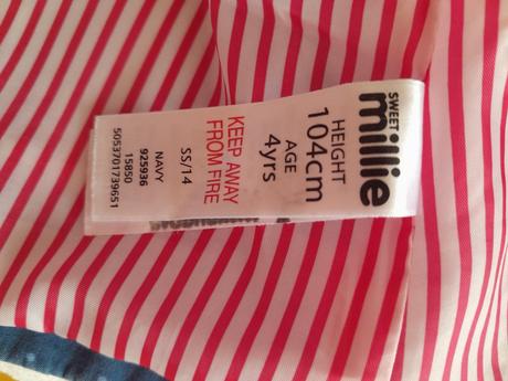 Dievčenský kabátik 104 / 3 - 4 roky, 104