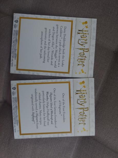 Karticky harry potter meniace, 