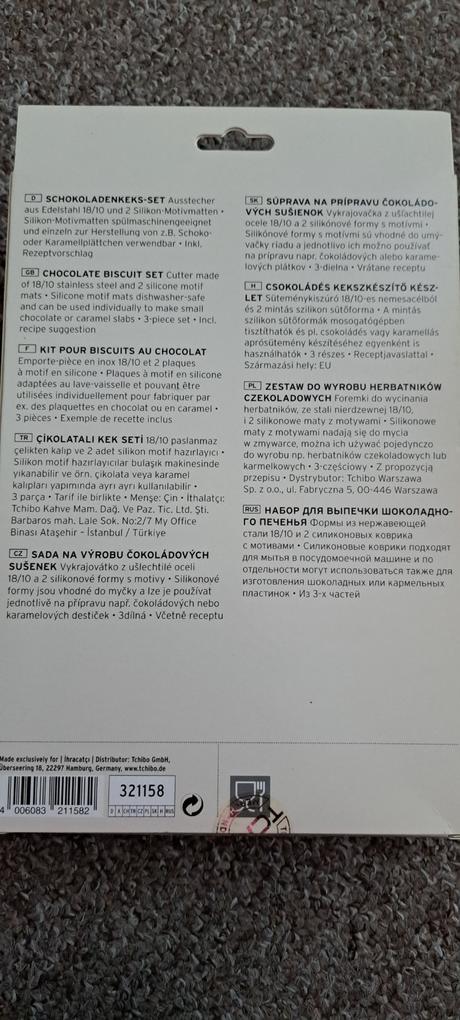 Forma na výrobu čokoládových susienok,