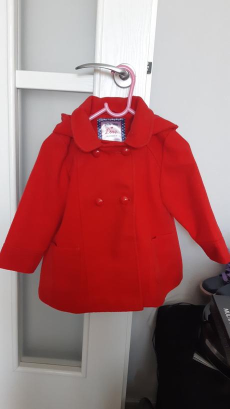 Cerveny prechodny kabatik, f&f,98