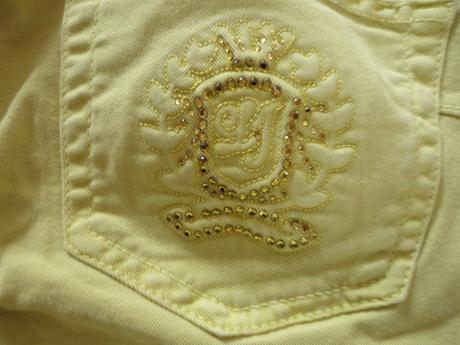 Damske limetkove rifle, liu jo,xs