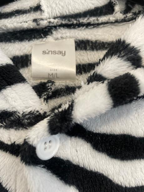Makkučký overal zebra m l xl, sinsay,m