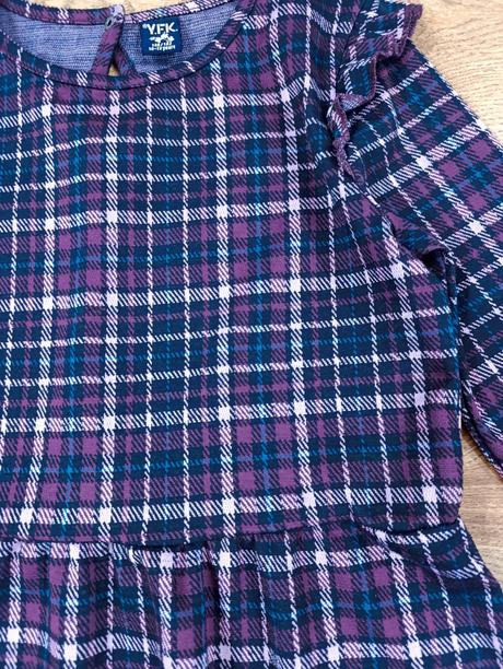 Tmavofialové šaty, kik,146