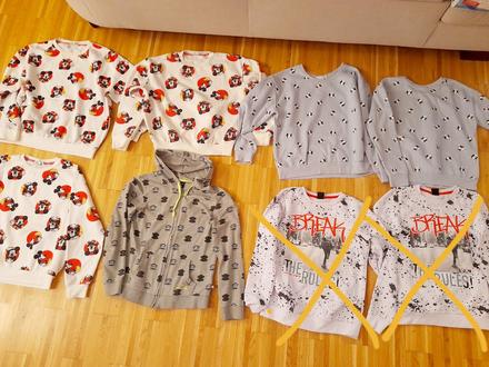 Zánovné mikiny z rakúska, v.158/164, 3e/ks,, primark,164