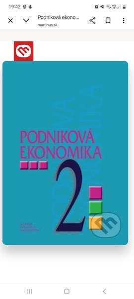 Podnikova ekonomika