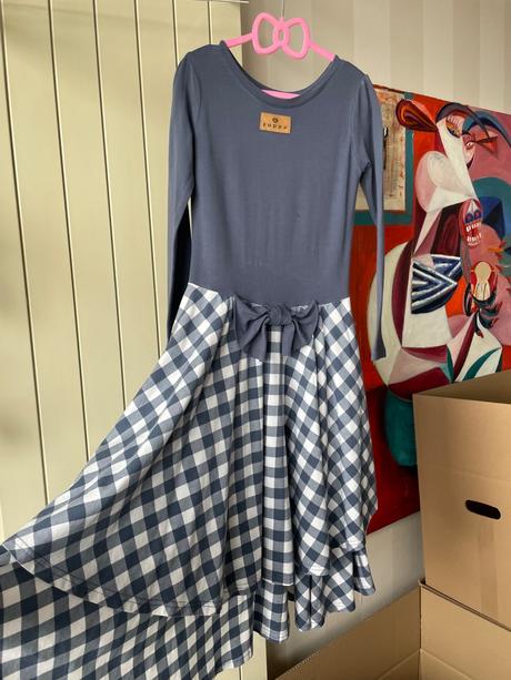 Dievčenske šaty zuppa, 134