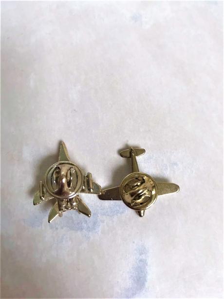 Brošňa lietadlá 2 ks,