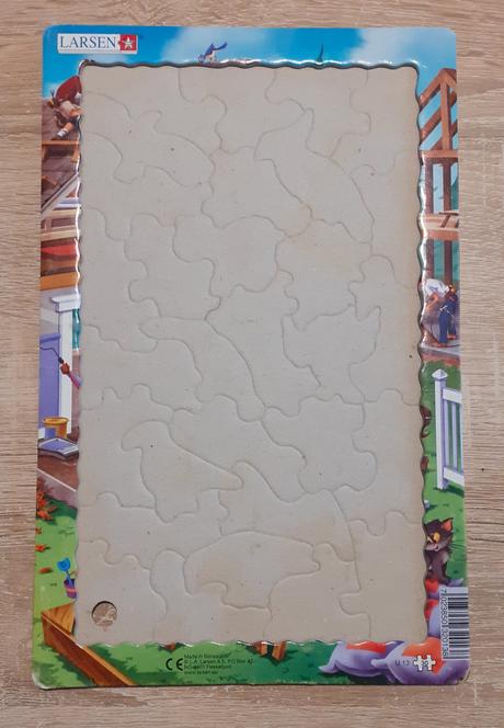 Puzzle drevený dom 30ks,