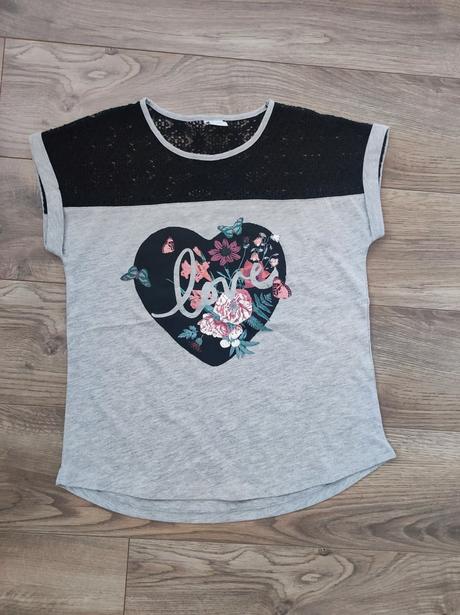 Tričko s cipkou, lindex,134