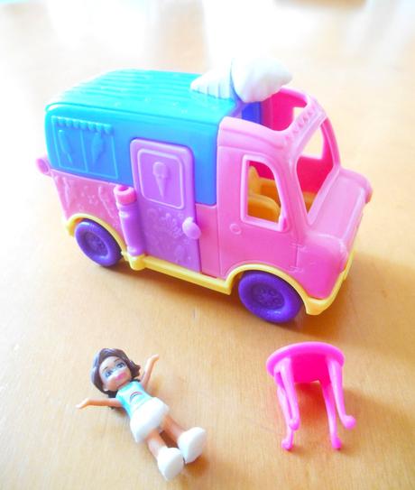 Polly pocket zmrzlinárske auto, 