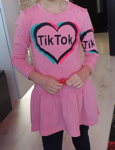 Šaty tik tok 116, 116