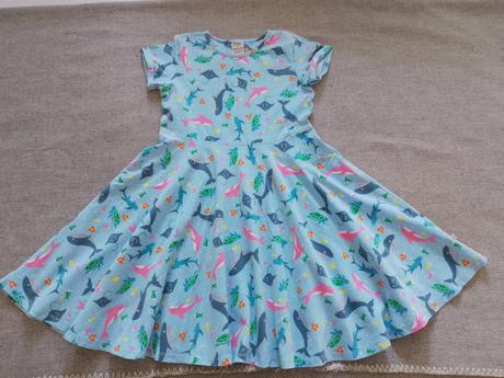 Dievčenské letné šaty zn. frugi, 134
