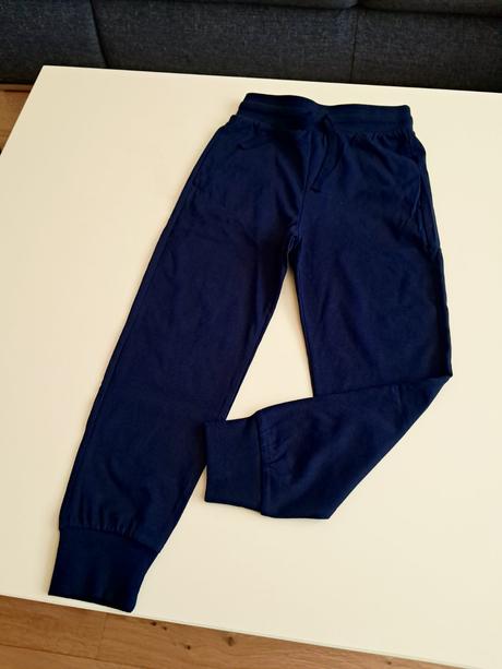 Tmavomodré teplaky h&m v.128, h&m,128