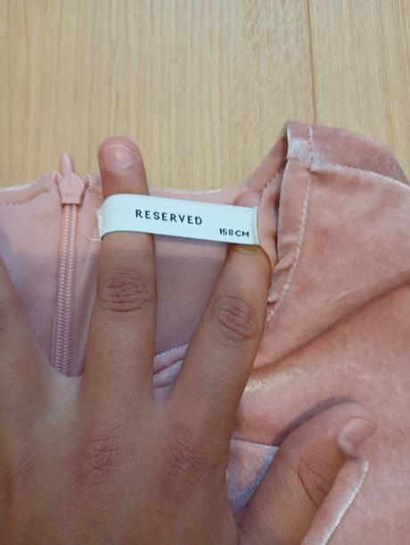 Rúžové šaty, reserved,158