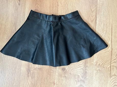 Koženková sukňa, h&m,104