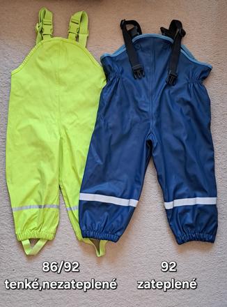 Nohavice do dažďa, lupilu,86