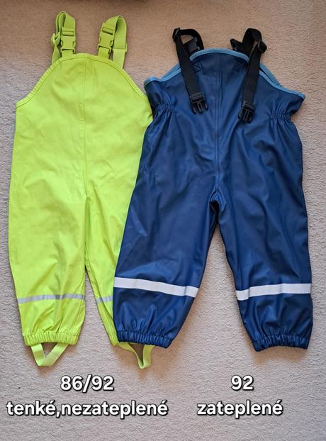 Nohavice do dažďa, lupilu,86