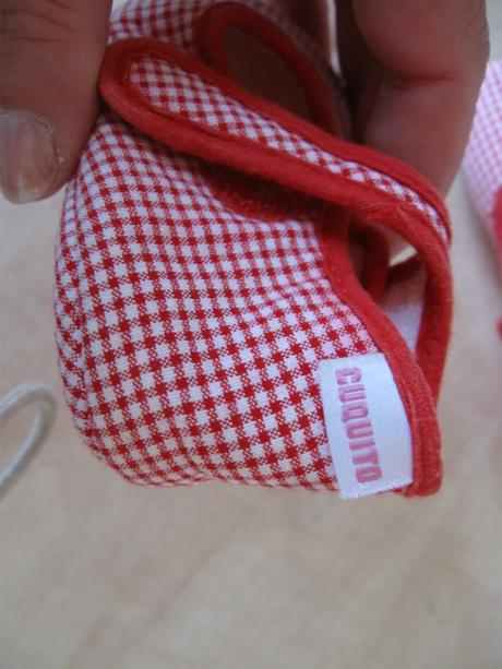 Dievčenské káro papučky, 18, 18