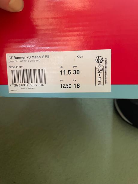 Puma tenisky 1x nosené, puma,30