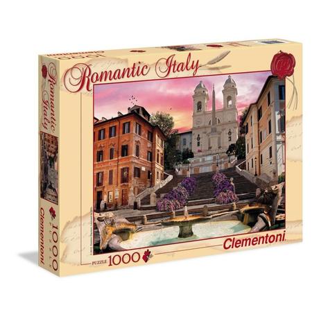 Clementoni 39219 puzzle romantic italy rím 1000 ks, 
