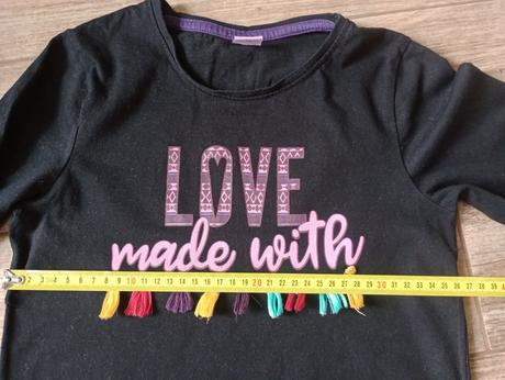 Čierne tričko, kik,152